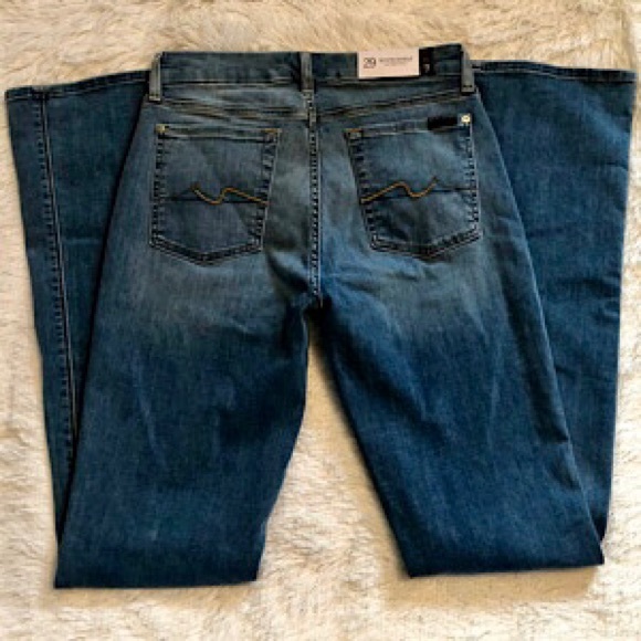 “NEW” 7 For All Mankind Kimmie Bootcut Jean - Picture 4 of 6